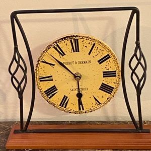 Poirot & Germain Saint Croix Paris Clock